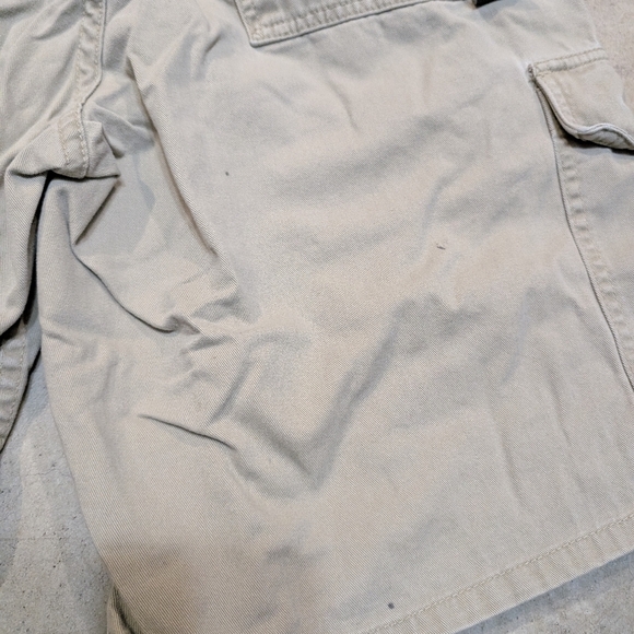 VTG 90s Levis Silvertab Khakis Shorts Cargo Men's 31 Flaws - Picture 6 of 11